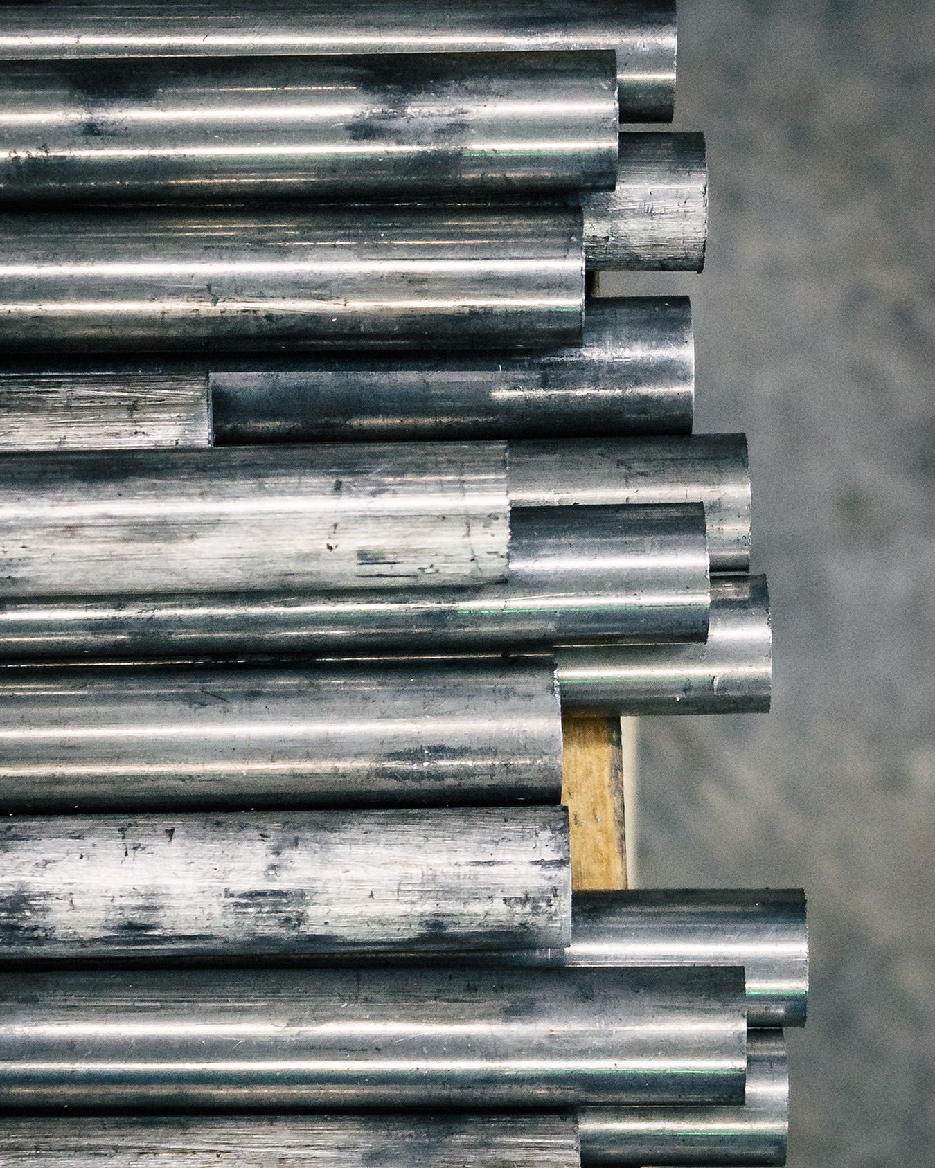 Aluminium Rundmaterial Nachschub 